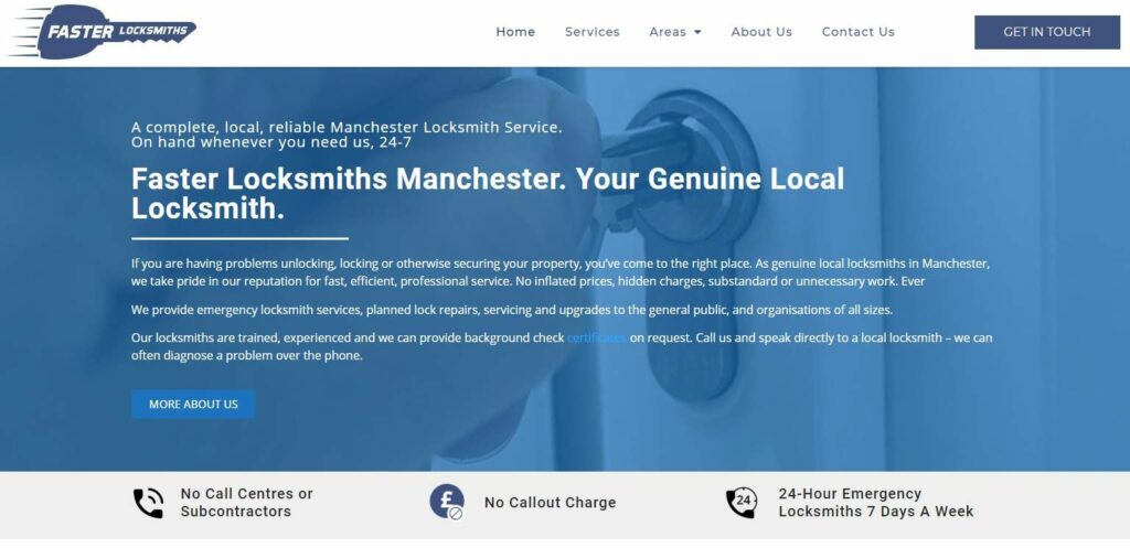 Faster Locksmiths' Homepage