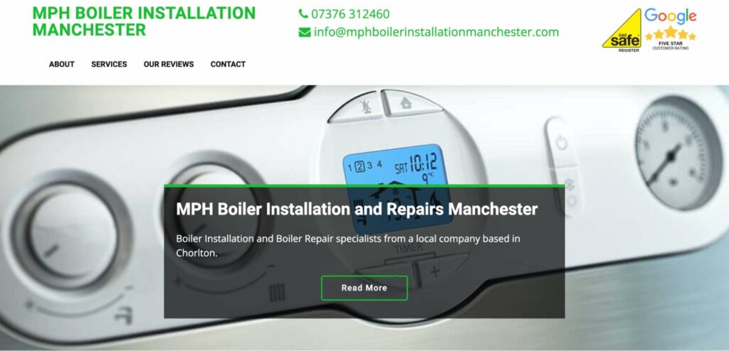 MPH Boiler Installation Manchester's Homepage