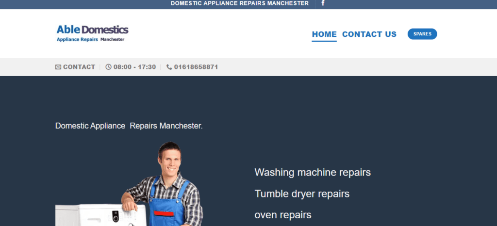 Able Domestics Homepage