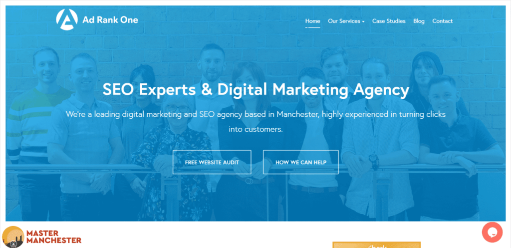 Ad Rank One Homepage