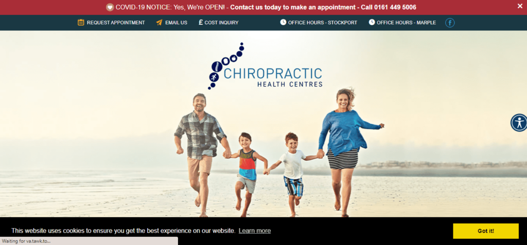Chiropractic Health Centres Homepage
