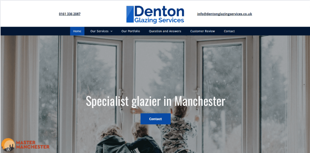 Denton Glazing Services Homepage