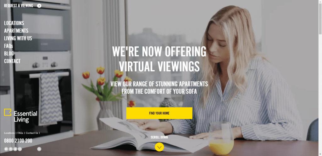 Essential Living Homepage