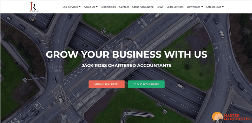 Jack Ross Chartered Accountants Homepage