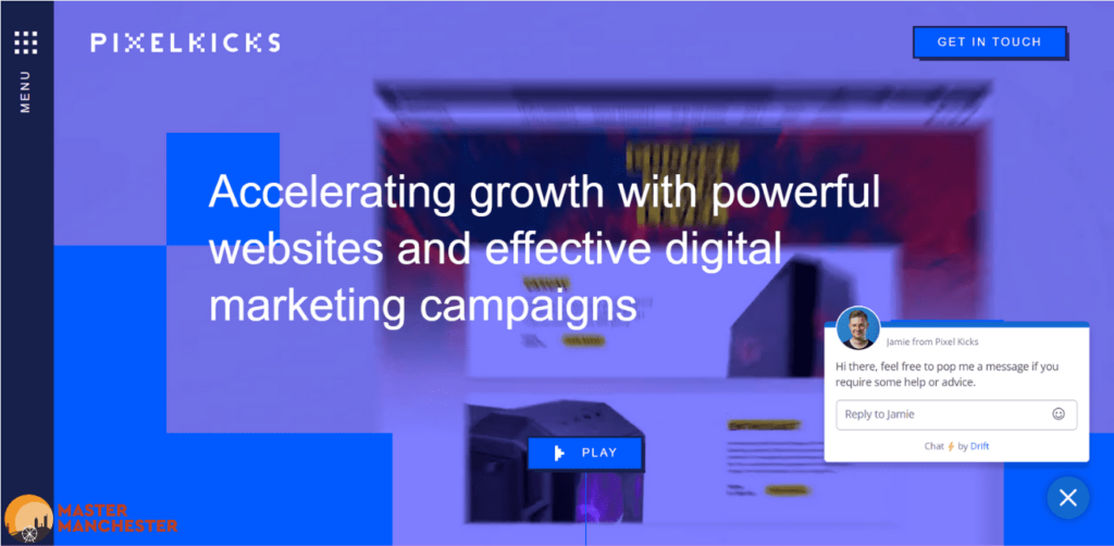 Pixel Kicks Homepage