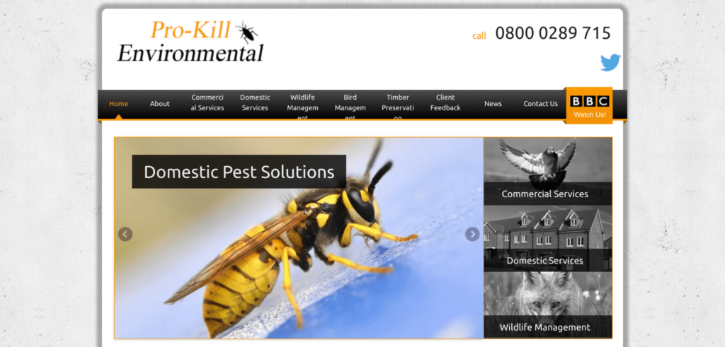 Pro-Kill Environmental Homepage