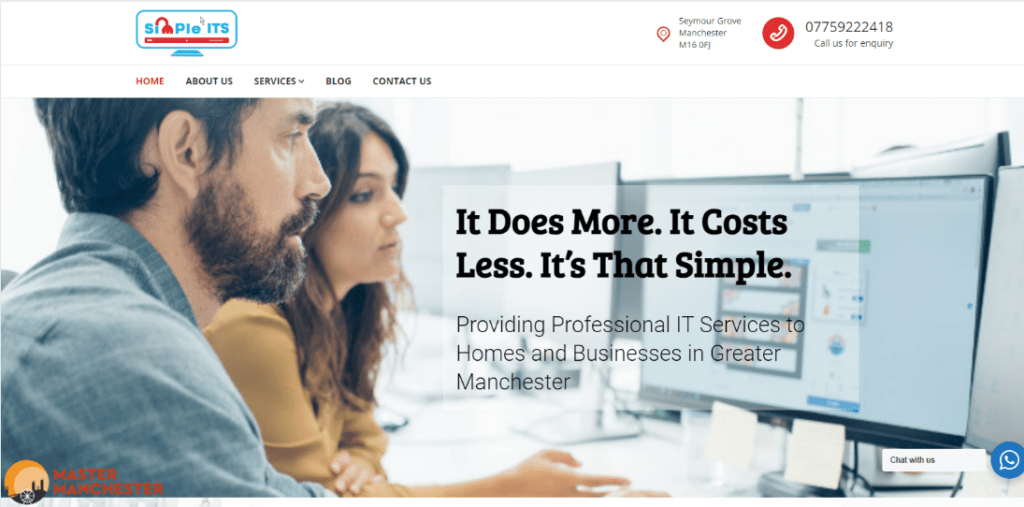 Simple ITS Homepage