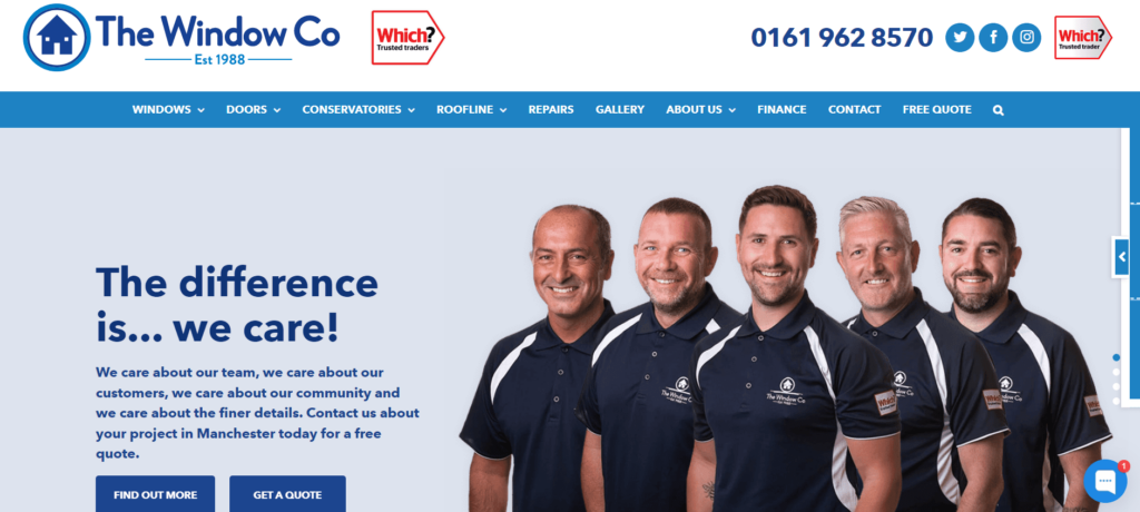 The Window Company Homepage