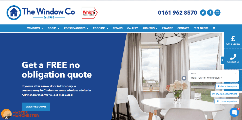 The Window Company Homepage
