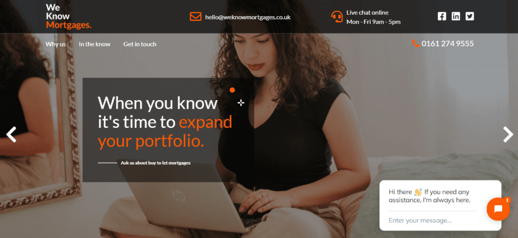 We Know Mortgages Ltd Homepage