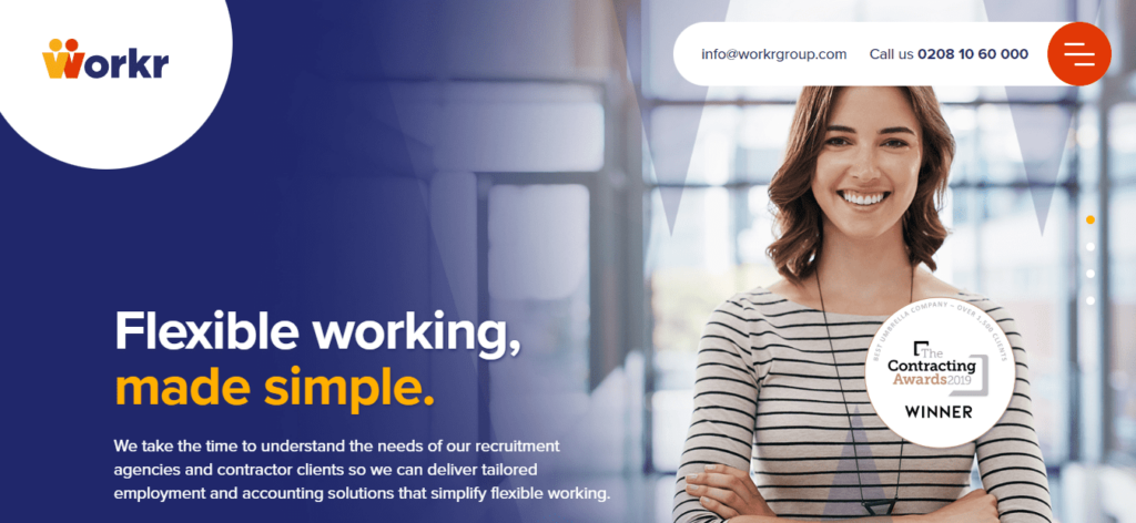 Workr Umbrella Limited Homepage