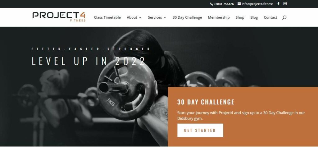 Project 4 Fitness