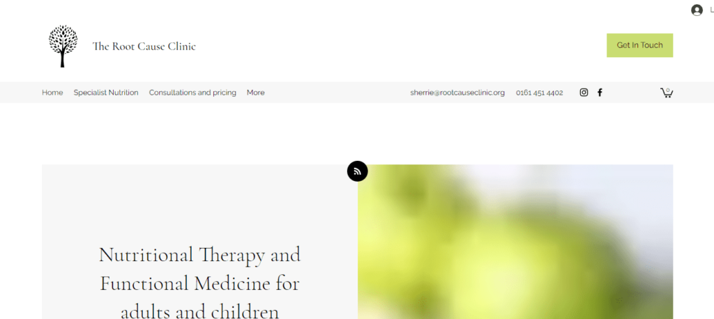 Root Cause Clinic Homepage