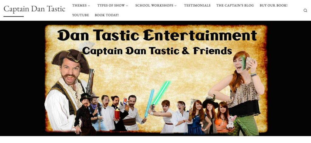 Captain Dan Tastic' Homepage