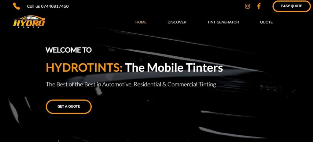 Hydro Tints' Homepage
