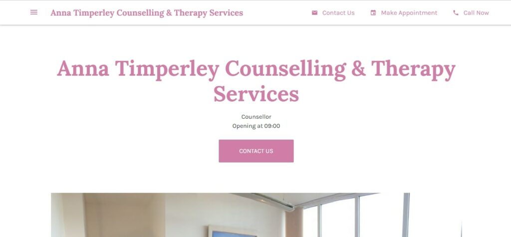 Anna Timperley Counselling and Therapy Services