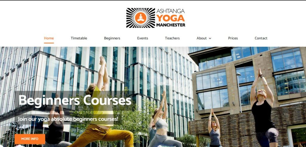 Ashtanga Yoga Manchester's Homepage