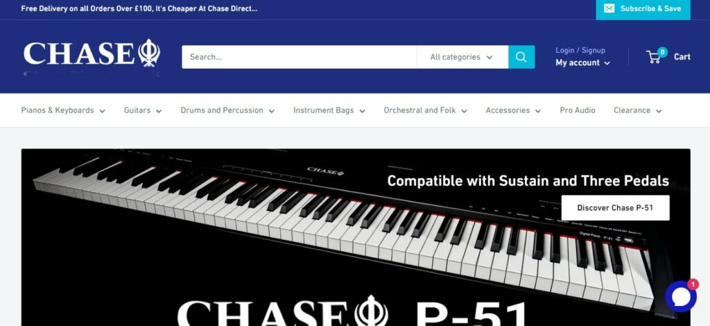 Chase Direct' Homepage