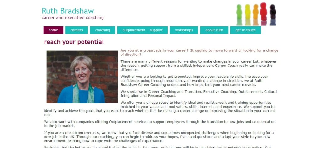 Ruth Bradshaw Career and Executive Coaching's Homepage