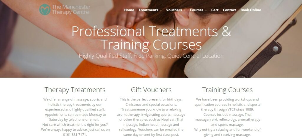 Manchester Therapy Centre's Homepage