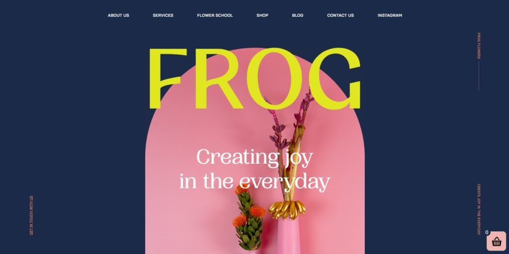 Frog Flowers' Homepage