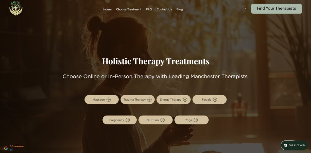 nu u therapy homepage