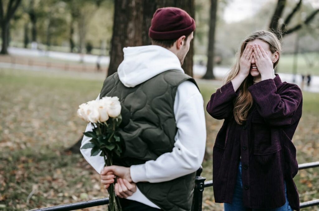 Go for a romantic walk with your significant other