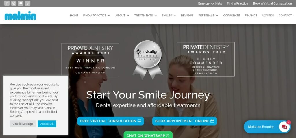 Malmin Dental's Homepage