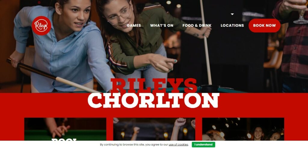 Rileys Sports Bar's Homepage