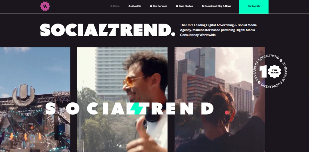social trend homepage