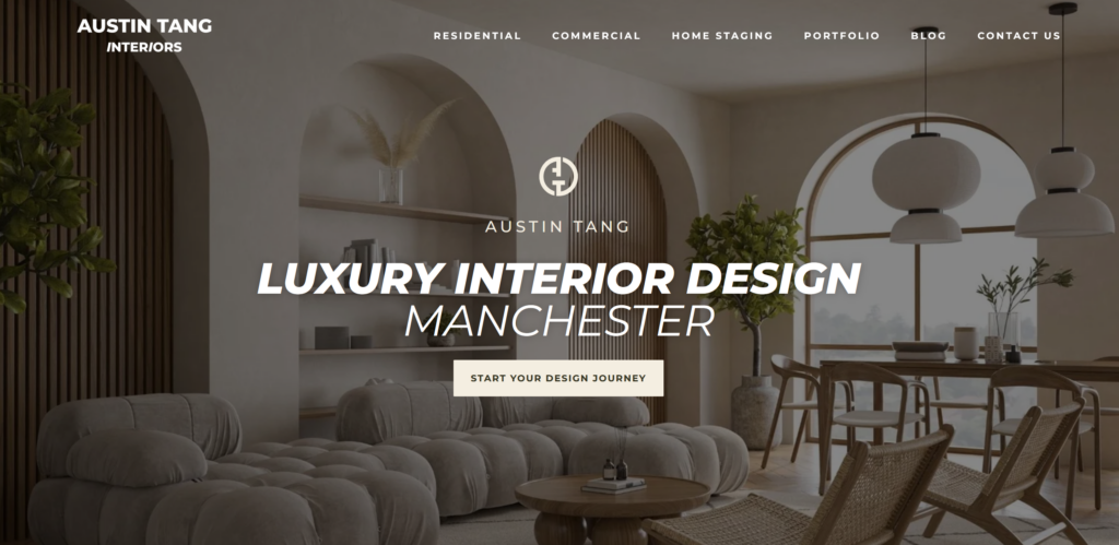 Austin Tang Interiors homepage